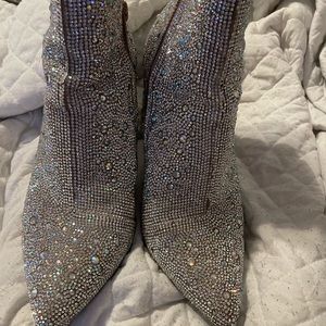 Betsey Johnson candy boots